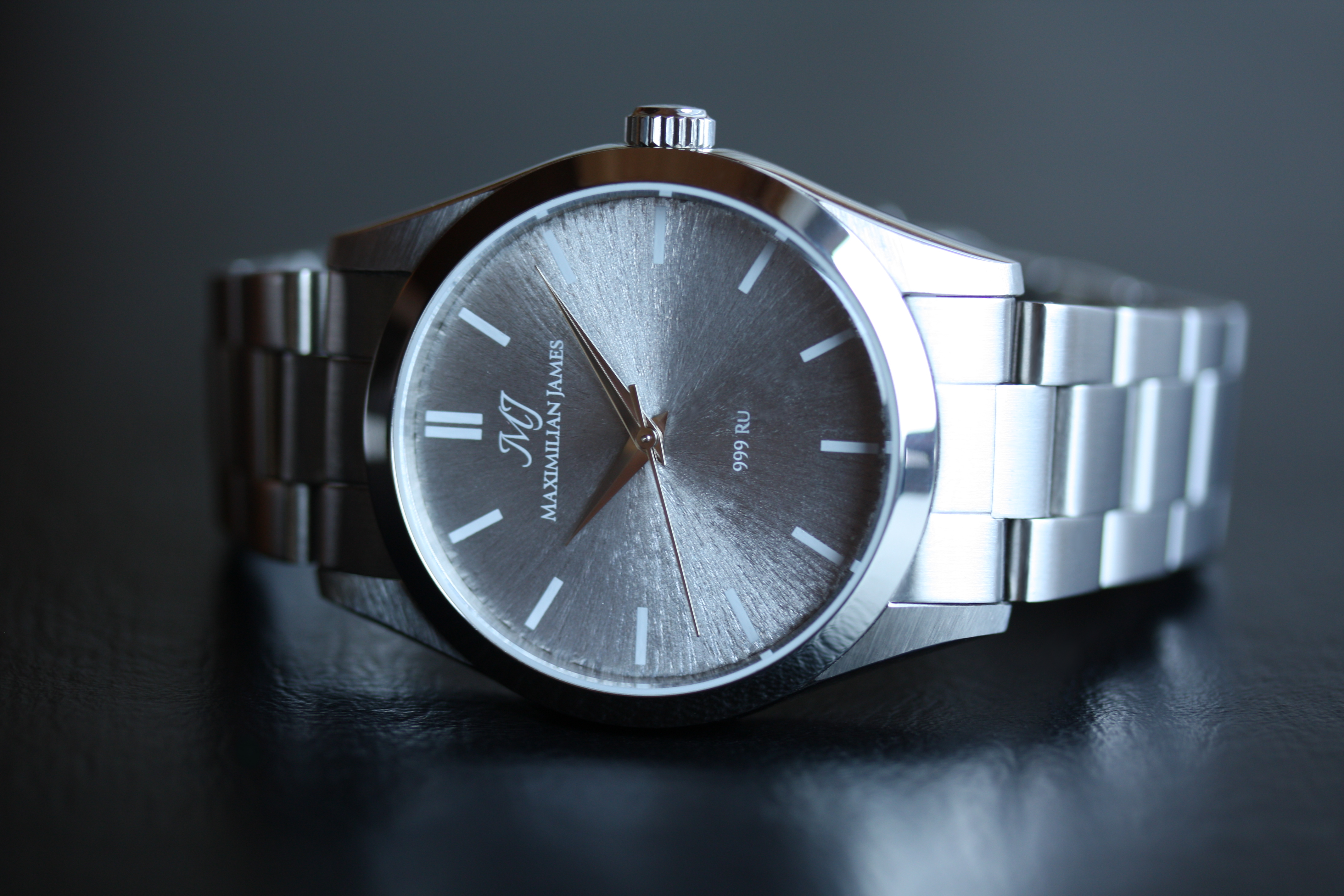 Ruthenium Dial Watch